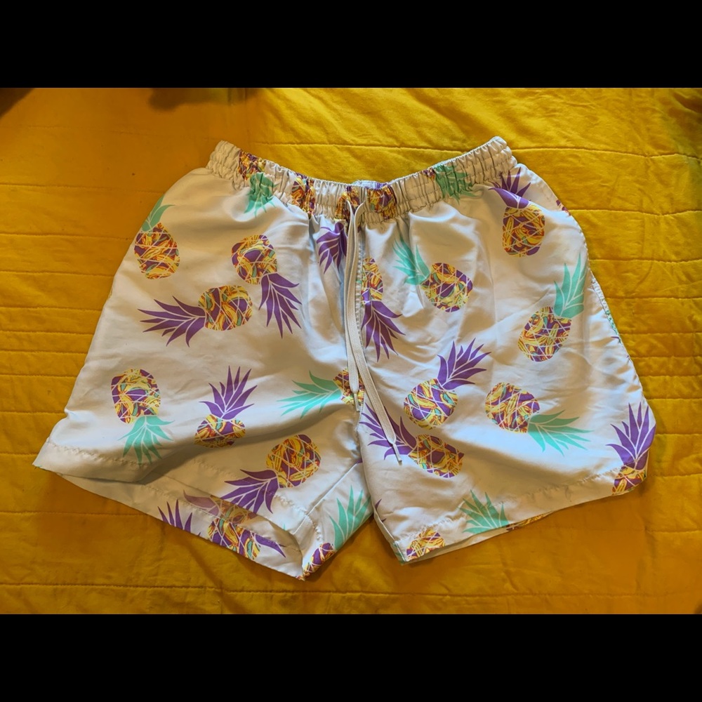 Pineapple Chubbies Swim Trunks